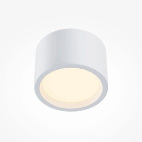 Spot LED aplicat cu protectie IP44 Hydra D-10,5cm alb