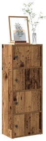 vidaXL Bibliotecă, lemn vechi, 40x24x102 cm, lemn prelucrat