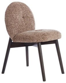 Set de scaune de sufragerie maro 2 buc. tapițat Sinosa – Light &amp; Living