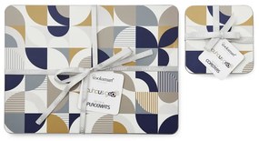 Set cu suporturi farfurii și coasters 8 buc. Bauhaus – Cooksmart ®