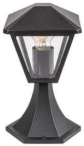 Stalp mic pentru iluminat exterior design modern IP44 Paravento negru