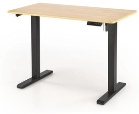Masă PC Bush (stejar auriu + negru). 1092601