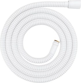 Furtun de dus Omnires 180 cm finisaj alb mat