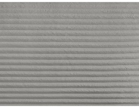 Pat matrimonial gri tapițat cu spațiu de depozitare cu somieră 180x200 cm Jade – Bobochic Paris