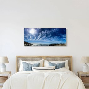 Tablou cu cerul și nori (120x50 cm)