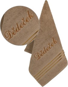 Prosop Bellatex broderie Dědeček maro, 50 x 100 cm