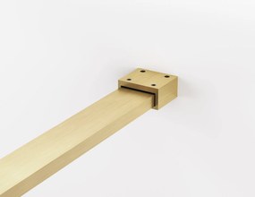 Paravan dus sticla walk-in 100x200 cm auriu periat Sanswiss Easy STR4P 1000x2000 mm