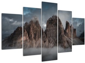 Tablou - Trei Dinți, Dolomiți Italieni (150x105 cm)