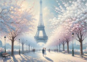 Tablou - Pictură din Paris (70x50 cm)