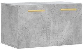 830008 vidaXL Dulap de perete, gri beton, 60x36,5x35 cm, lemn prelucrat