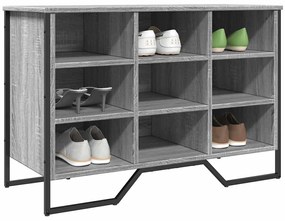 vidaXL Pantofar, gri sonoma, 90x38x61,5 cm, lemn prelucrat