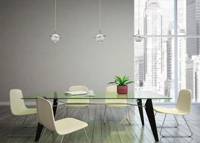 Lustra LED, Pendul elegant din marmura alba URANOS P0413 MX