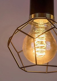 Lustra cu 3 pendule in stil vintage Fran