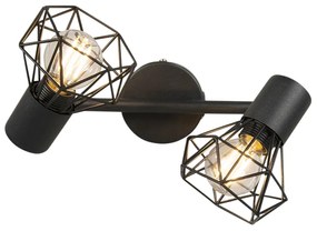 Proiector inteligent negru, rotit și înclinat, inclusiv 2 WiFi P45 - Mosh