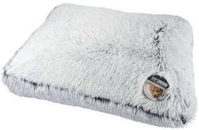 Pat pentru animale de companie alb pentru câini 100x70 cm Fluffy Heather – Love Story