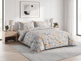 Lenjerie de pat din microfibra SPRING BIRDS colorat Dimensiune lenjerie de pat: 70 x 90 cm | 140 x 200 cm