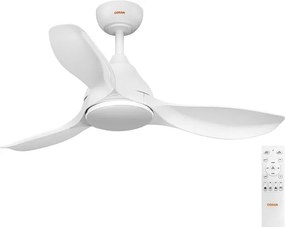 Osram - Ventilator de tavan LED RGB reglabil NORDES LED/18W/230V 3000-6500K + telecomandă