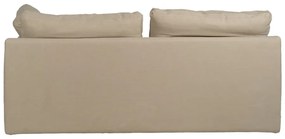 Canapea bej cu tapițerie din in 180 cm – Ixia