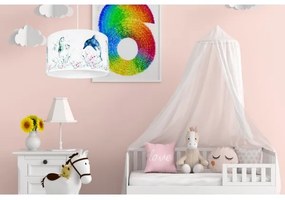 Lustră pentru copii OCEAN 1xE27/60W/230V