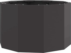 vidaXL Jardinieră Negru 60 x 60 x 35 cm Oțel