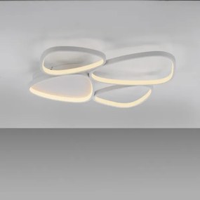 Schöner Wohnen 14038-16 - Plafonieră LED dimabilă PEBBLES LED/35,5W/230V albă