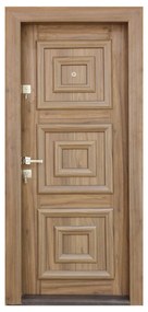 Ușă Metalică cu MDF Arhitect 423 Ash Oak PVC Dreapta