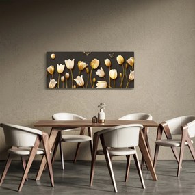 Tablou - Lalele - abstract (120x50 cm)