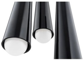 Lustră pe cablu HOLLYWOOD 3xE14/7W/230V neagră Argon 6103