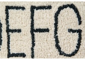 Fotoliu puf pentru copii crem ABC – Lorena Canals