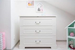 Comoda eleganta Ines alba L102 cm