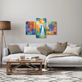 Tablou - Înger geometric (90x60 cm)