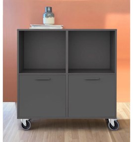 Comodă mobilă Keep by Hammel, negru