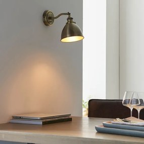 Spot de perete Endon 98746 FRANKLIN 1xE14/7W/230V alamă