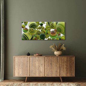 Tablou cu bile în dungi (120x50 cm)