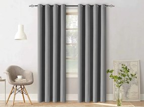 Draperie gri deschis OXFORD 140x270 cm Agatat: Rejansa