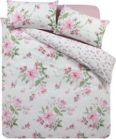Lenjerie de pat pentru pat dublu cu 3 piese 200x200 cm Avebury Floral – Catherine Lansfield