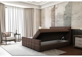 Pat boxspring, 160x200, maro, BEST