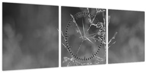 Tablou - Pajiște de țară (cu ceas) (90x30 cm)