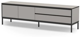 Masă TV gri/bej 180x55 cm Lorenza – Marckeric