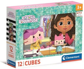 Gabby&#039;s Dollhouse Activities Cub de basm Clementoni, 12 buc