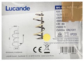 Lampă LED de masă dimabilă MILORA LED/13,5W/230V Lucande