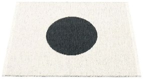 Covor pentru exterior și interior alb-negru 70x90 cm Vera Black – Pappelina