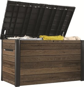 Keter cutie de depozitare pentru grădină Deco 870 l, maro