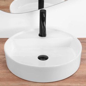 Lavoar Ronda alb L45 cm
