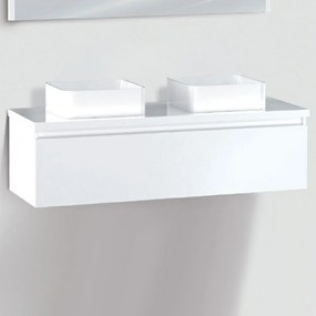 Mobilier complet de baie Elois White 120 cu 1 sertar