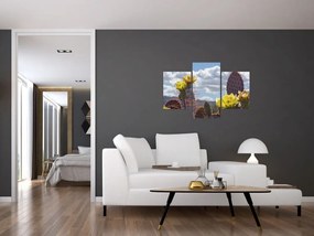 Tablou cu floarea de cactus Opunție (90x60 cm)