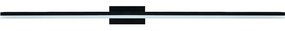 Aplica LED pentru oglinda baie IP44 MORNE 12W negru