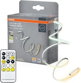 Osram - bandă LED reglabilă FLEX COB 1,5m LED/13W/230V 2700-6500K + telecomandă