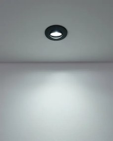 Eglo 300188 - Set de 3 spoturi LED încastrate GEDREZ LED/4,9W/230V, Ø 9 cm, negre