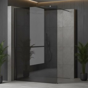 Paravan de dus Rea Flexi Grey / Titan 140
